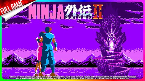 Ninja Gaiden 2: The Dark Sword of Chaos (NES - US) Longplay