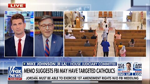 AMERICA REPORTS-4/11/23-MIKE JOHNSON (R-LA) HOUSE JUDICIARY-MEMO SUGGESTS FBI TARGETED CATHOLICS