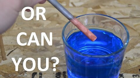 Why You Can't Copper Plate Steel ~ Reactivity Series Explained (works the same for aluminum plating)