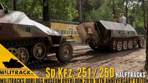 Offroad with the Sd.Kfz 250 / 251 - Militracks 2019.