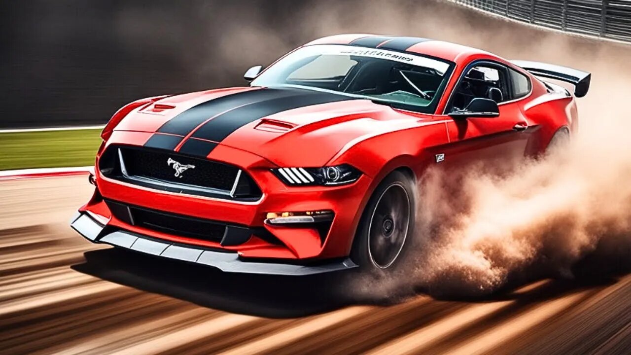 Ford Mustang GT500: Losing Control on the Track! #beamngdrive