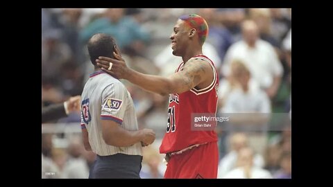 Rodman vs Referees FUNNY MOMENTS