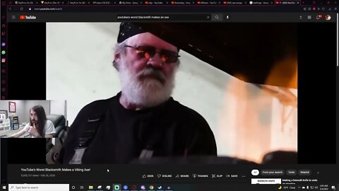 Moistcr1tikal Reacts To Youtubes Worst Blacksmith Makes a Viking Axe March 4th Stream
