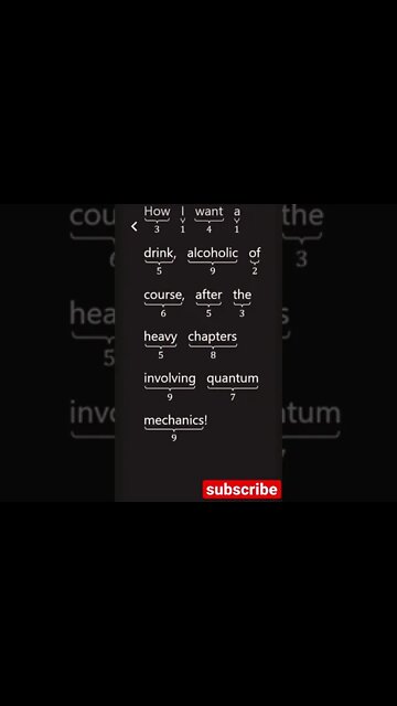 How to memorize pi 🥧 3.14