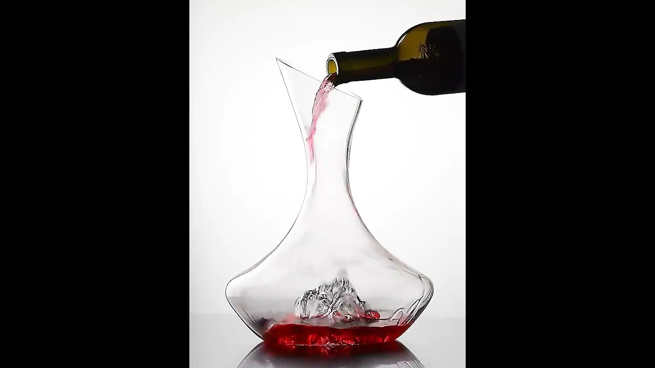Decanter Iceberg - Decanter Decorativo de Cristal High End - #shorts