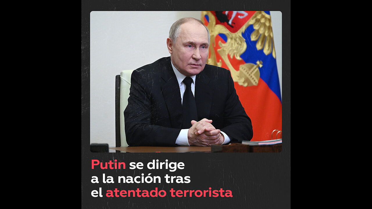 Putin declara el 24 de marzo día de luto nacional en Rusia