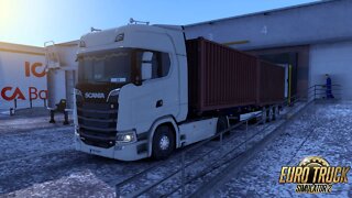 ETS2 Gameplay | Scania 650 S | Jönköping to Malmö | Used Plastics 7t