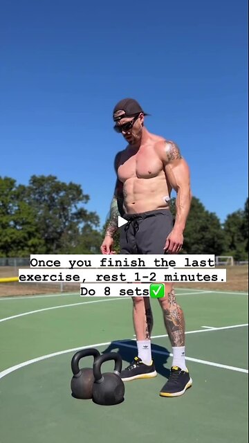 Full-Body Kettlebell Complex