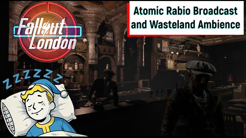 Fallout 4 ASMR | Immersive Fallout London Experience with War Broadcasts and Wasteland Ambience