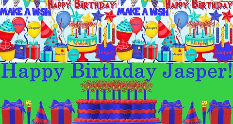 Happy Birthday 3D - Happy Birthday Jasper - Happy Birthday To You - Happy Birthday Song