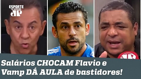 Que FO**! Salários do Cruzeiro CHOCAM Flavio Prado, e Vampeta DÁ AULA de bastidores!