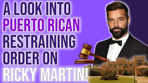 A LOOK into Puerto Rican Restraining Order on Ricky Martin #rickymartin #gossip