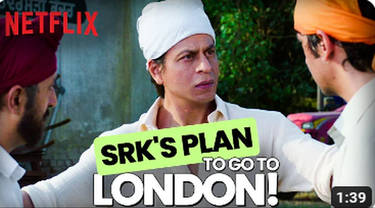 SRK Shares His IELTS Scheme in #Dunki