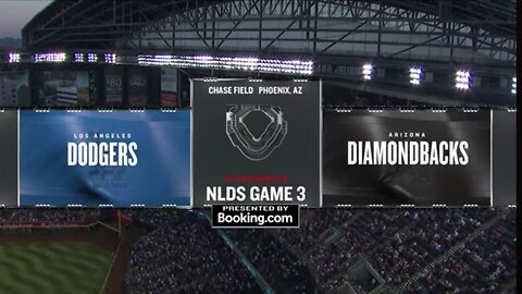 2023 NLDS DBacks vs Dodgers Game 3