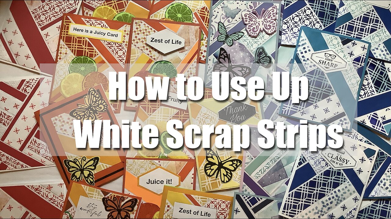 How to Use Up White Scraps