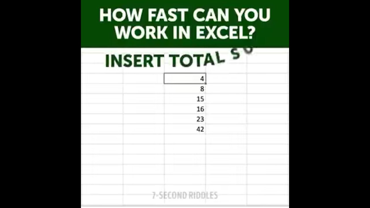 Learn to use Excel