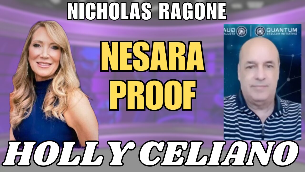 Holly Celiano & Nicholas Ragone Discuss Latest RV Updates & Nesara Has Been Cracked & Proven