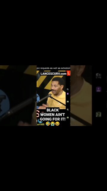 BLACK WOMEN AIN'T GOING FOR IT! | @LanceScurv
