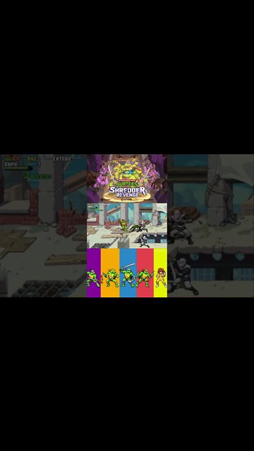 TARTARUGAS NINJAS SHORTS #40 - FASE 7