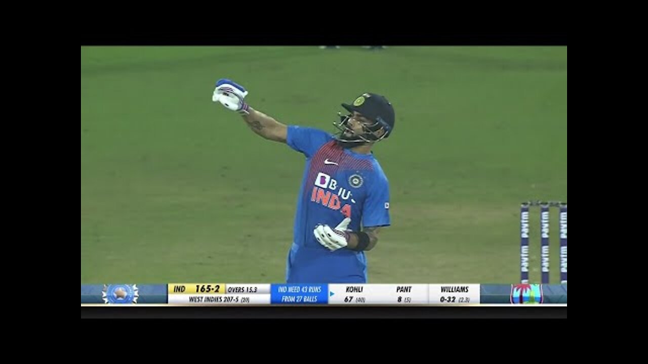 Virat Kohli 94*(50) vs West Indies 1st T20I 2019 | Hyderabad (Ball By Ball)