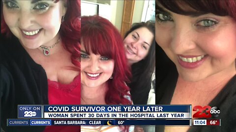 The first COVID patient to be put on a ventilator in Bakersfield tells her story a year later