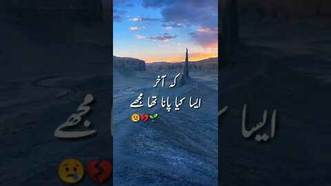 urdu sad poetry#shorts #status