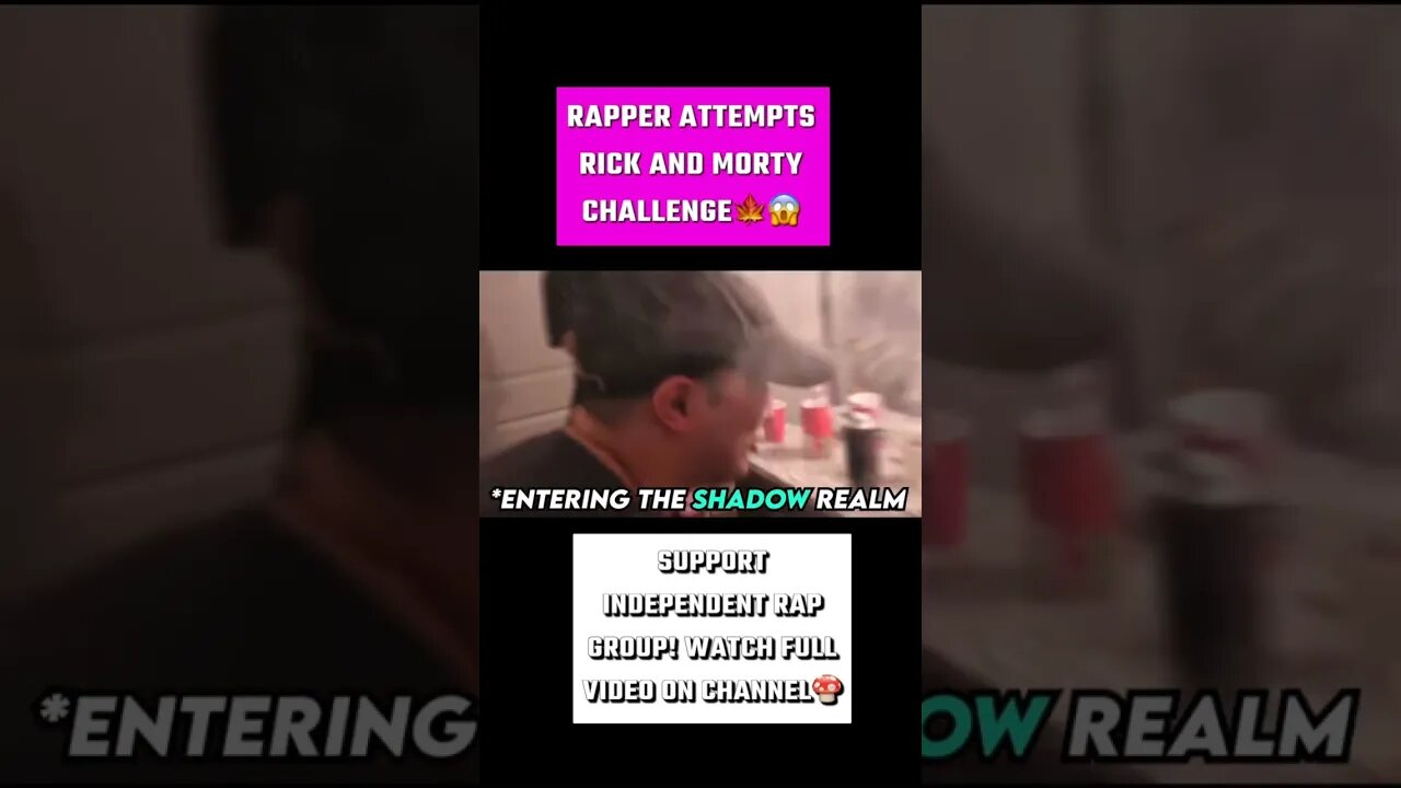 Rapper ATTEMPTS RICK AND MORTY challengeš± #boston #massachusetts #rap #independentartist #indierock