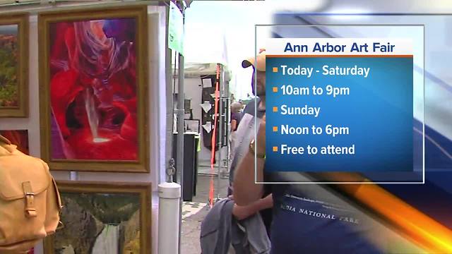 2018 Ann Arbor Art Fair: Where to park, what to see and more!