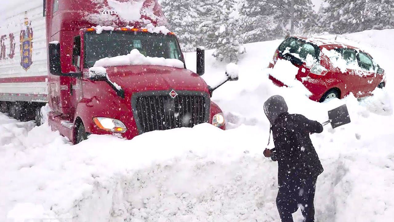 Snowstorm strikes Magallanes, Chile Aug 6, 2021