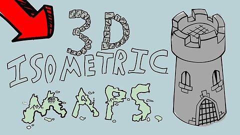 Making Myself Draw Isometric Maps Everyday for 7 days