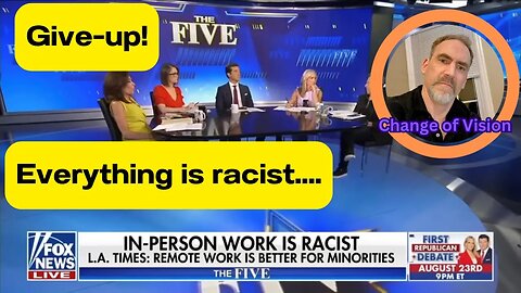 Just-in....work is racist....solution is segregation?!