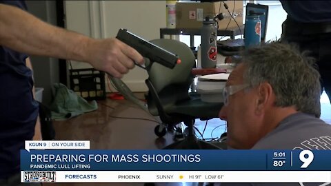 Responders train as mass shootings rise