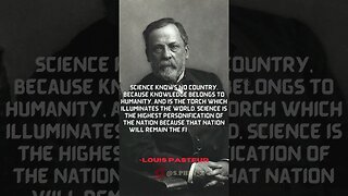 Science knows no country | LOUIS PASTEUR #shorts #motivational #facts #subscribe