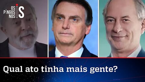 Bolsonaro, Lula, Ciro e Tebet participam de atos no mesmo dia na Bahia
