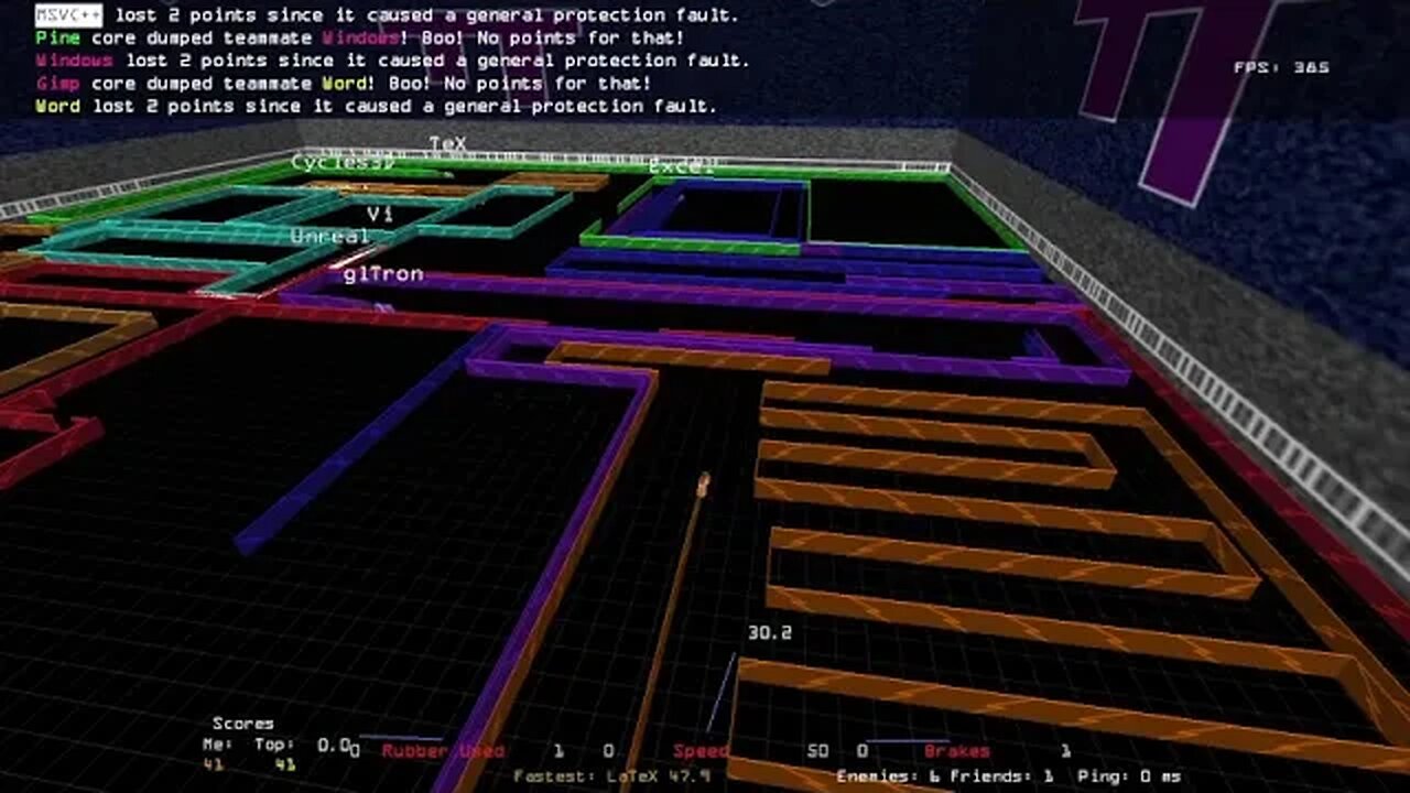Session 4: Armagetron Advanced (FFA snake vs AI) - -