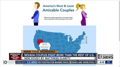 Nevada couples fight more than the National Average