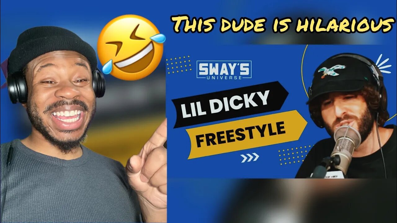 First Time Hearing Lil Dicky Freestyle on Sway In The Morning | REACTION