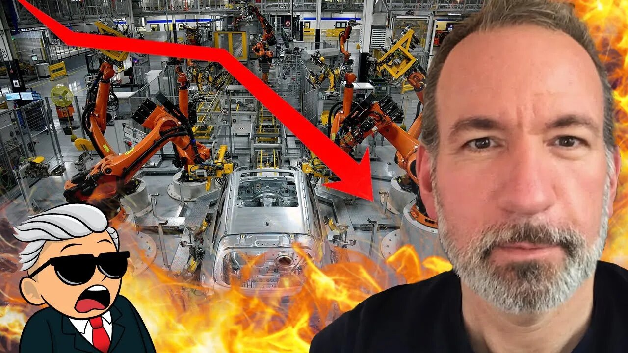 New Data: Huge Plunge in Manufacturing, Recession Is Here! ft. Peter St Onge