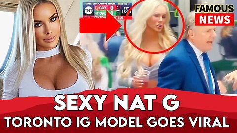 Toronto Model Natalie Gauvreau Goes Viral At Dallas Stars Game | Famous News