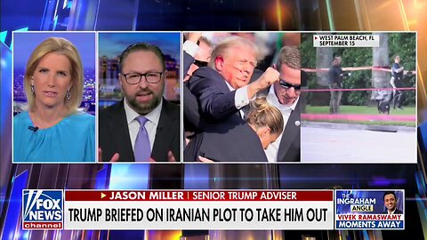 Jason Miller on the Iranian threat to Trump - its a disgrace they are doing nothing