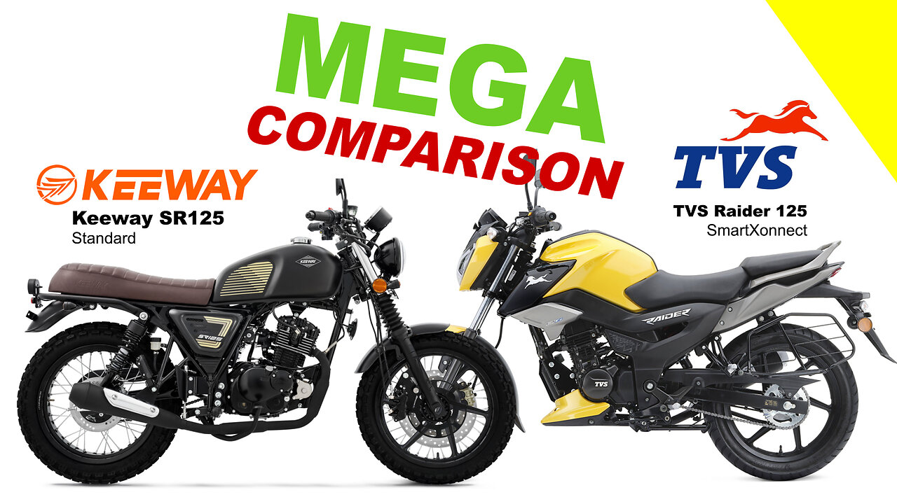 Keeway SR125 vs TVS Raider 125 | MEGA COMPARISON | Kuch Bhi