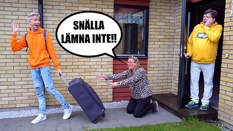 Jag FLYTTAR HEMIFRÅN PRANK På Min FAMILJ! *Gick För Långt*
