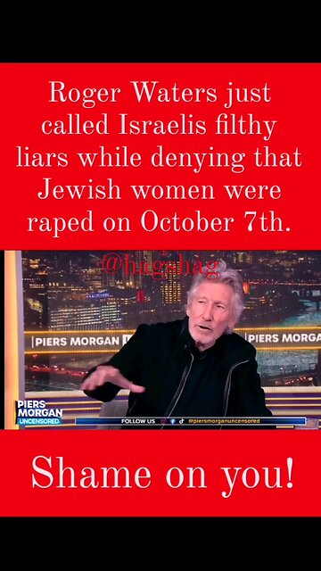 Roger Waters - "We don't need no education" from you lunatic!