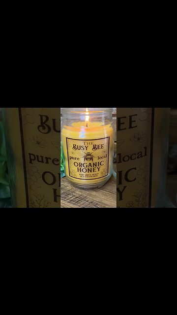 Upcycled Candle DIY: Bee Graphic Transfer Tutorial