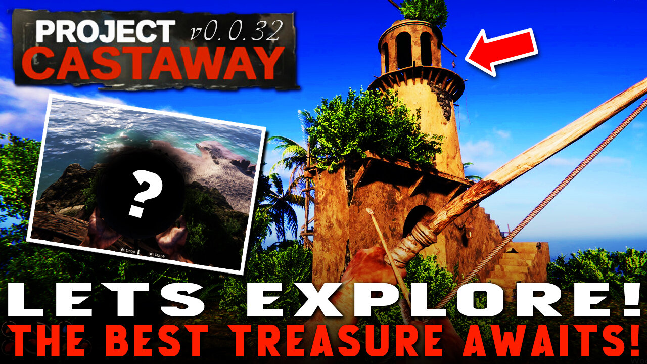 Lets Explore! This Island Holds The Best Treasure! | Project Castaway