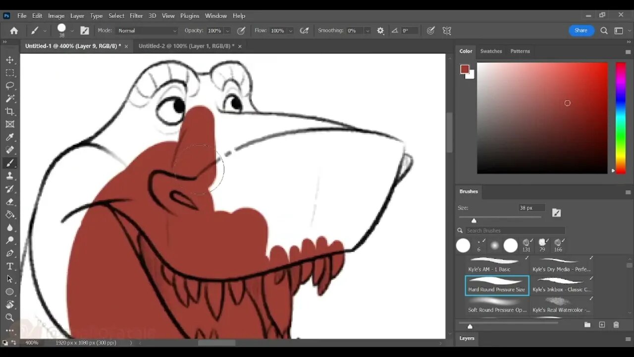 yt1s io Speedpaint We're Back Rex 1080p