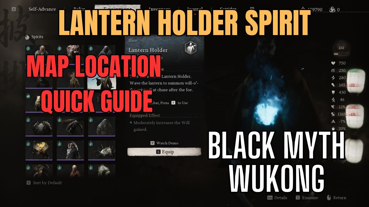 Lantern Holder Spirit Quick Guide