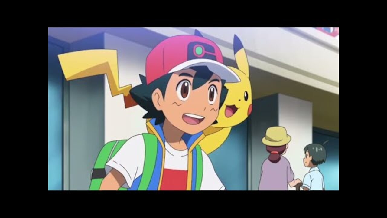 Pokemon Journeys Ash Meet's Professor Kukui After Long Time