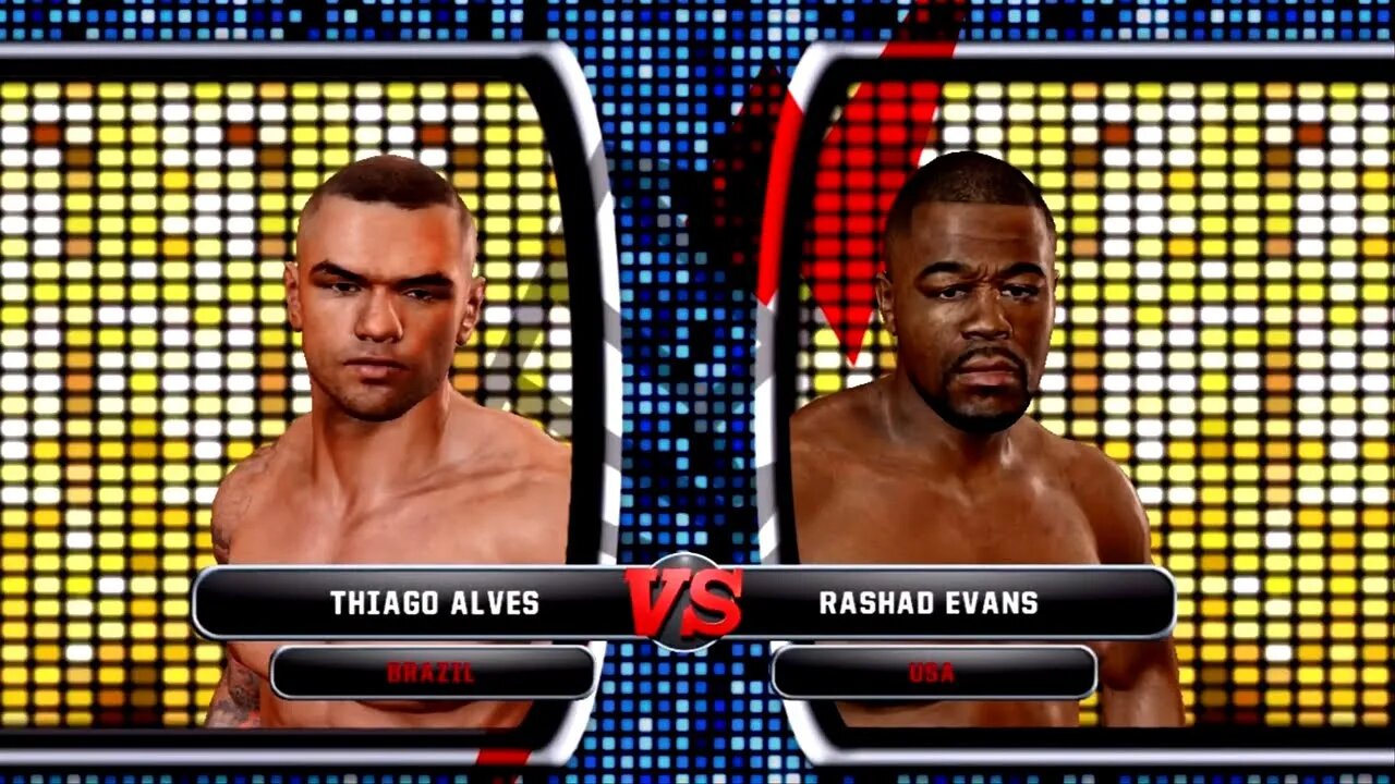 UFC Undisputed 3 Gameplay Rashad Evans vs Thiago Alves (Pride)