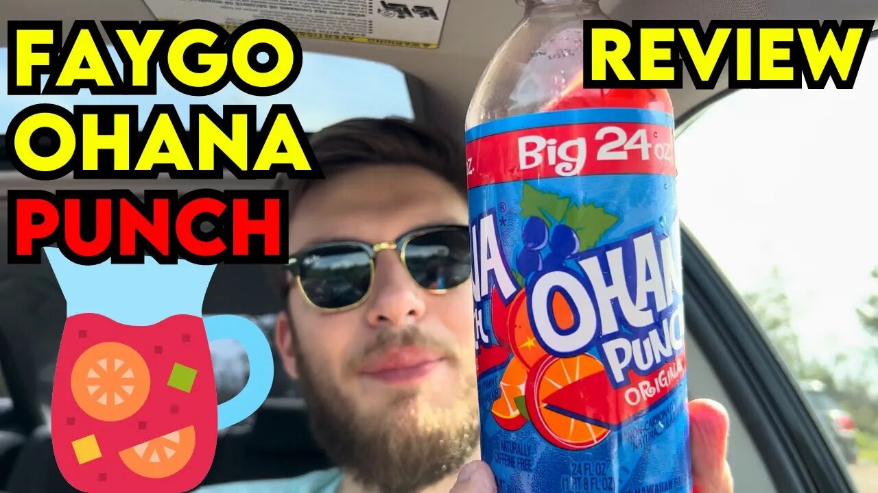 FAYGO Ohana Punch Drink Review